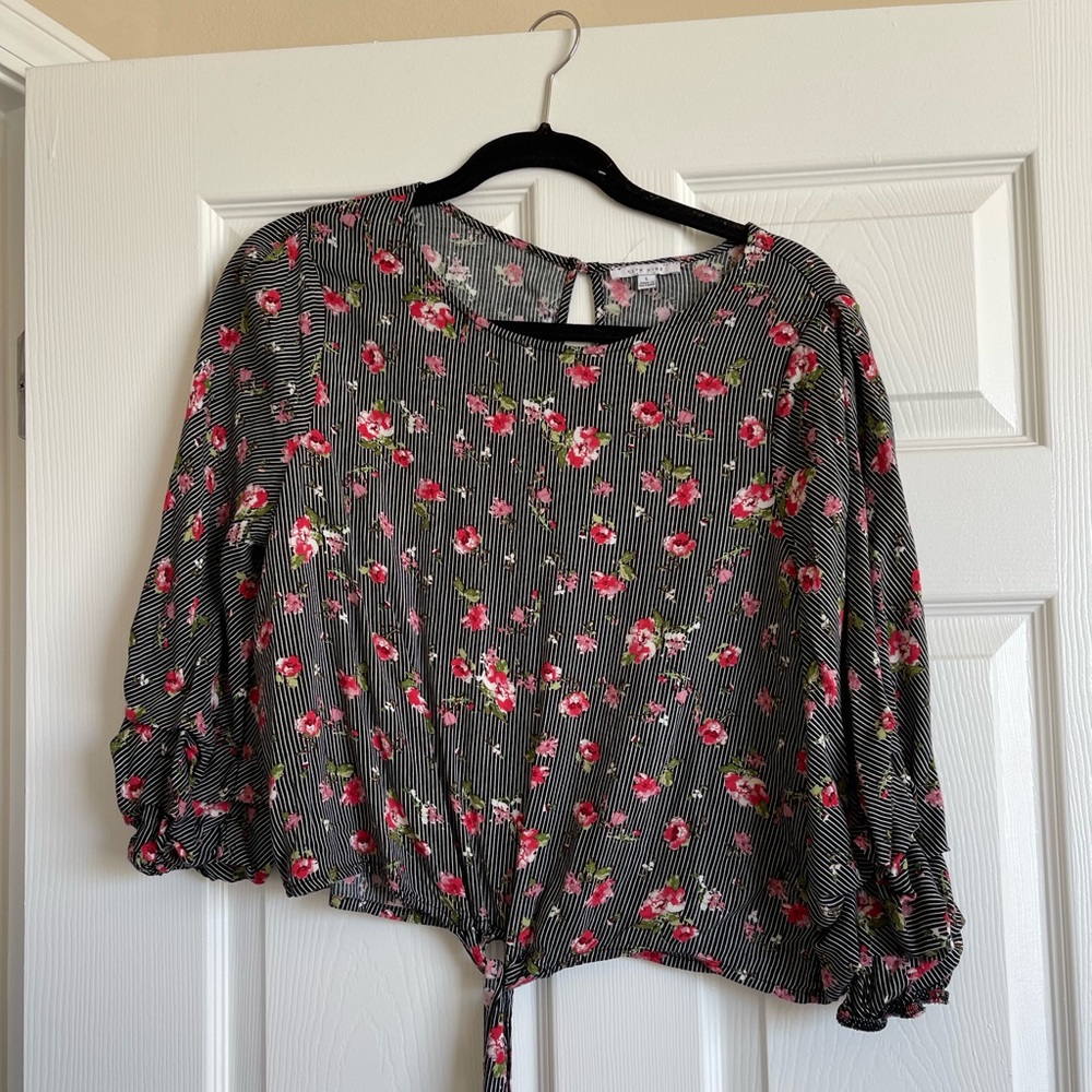 black blouse